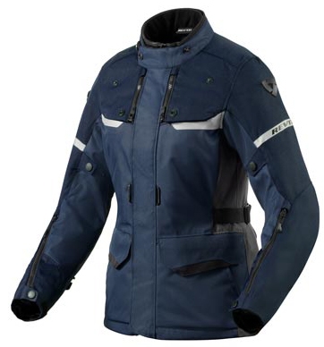 REV'IT! Outback 4 H2O Lady jacket, Textiel motorjas dames, Donkerblauw